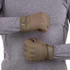 Перчатки тактические с закрытыми пальцами Zelart Military Rangers 9878 размер S Olive - изображение 4