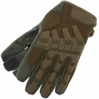 Перчатки тактические с закрытыми пальцами Zelart Military Rangers 9875 размер XXL Olive - изображение 4