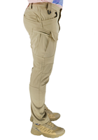 Тактические легкие штаны Soft Shell (без флиса) карго Eagle SP-02 Койот (Песочные) M - изображение 4