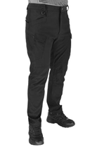 Тактичні штани легкі Soft Shell (без флісу) карго Eagle SP-02 Чорні S - зображення 3