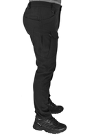 Тактичні штани легкі Soft Shell (без флісу) карго Eagle SP-02 Чорні S - зображення 4