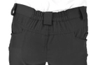 Тактичні штани легкі Soft Shell (без флісу) карго Eagle SP-02 Чорні S - зображення 6