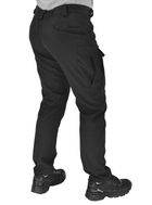 Тактические легкие штаны Soft Shell (без флиса) карго Eagle SP-02 Черные L - изображение 5
