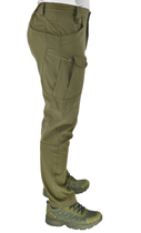 Тактичні штани легкі Soft Shell (без флісу) карго Eagle SP-02 Олива (Зелені) 2XL - зображення 4