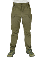 Тактичні штани легкі Soft Shell (без флісу) карго Eagle SP-02 Олива (Зелені) S - зображення 1