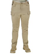 Тактичні штани легкі Soft Shell (без флісу) карго Eagle SP-02 Койот (Пісочні) L