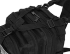 Військовий тактичний рюкзак Trizand чорний 26л Польща - зображення 5