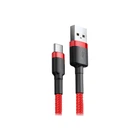 Дата кабелю USB 2.0 AM to USB-C 2.0m 2A Red Baseus (CATKLF-C09)