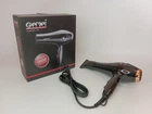Профессиональный фен для волос Gemei GM-1776 1800 Вт черного цвета