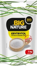 Zamiennik cukru Big Nature Erytrytol 1 kg (5903351623186) - obraz 1