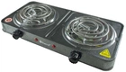 Электроплита спиральная Domotec MS-5802 - 2 спирали серая