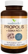 Suplement diety Medverita Propolis Dzika Róża 120 kapsułek (5903686580048) - obraz 1