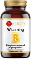Suplement diety Yango Witaminy B Kompleks 572 mg 90 kapsułek (5907483417552) - obraz 1