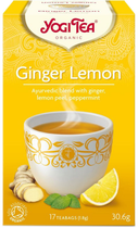 Herbata Yogi Tea Imbirowo cytrynowa 17x18 g (4012824402508) - obraz 1