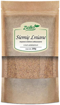 Suplement diety Ziółko Siemię Lniane brązowe mielone 200g (5904323160289) - obraz 1