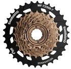 Трещетка Shimano MF-TZ500 Megarange 7шв Черный/коричневый (MF-TZ500-7-34)