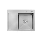 Кухонна мийка Kroner KRP Gebürstet - 6350RHM (3.0/1.0 мм) CV031321