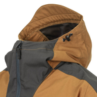 Куртка тактична Helikon-Tex Анорак Вітронепродувний XL Койот, Сірий KURTKA ANORAK WOODSMAN (KU-WDN-DC-1185A-B06-XL) - изображение 5