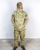 Куртка парка анорак військова форма бавовна 100% камуфляж multicam MTP 56-58, зріст 5/6 - зображення 4