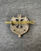 Кокарда Беретний знак морської піхоти нового зразка 5*5 см золотий (1741365796) - изображение 2
