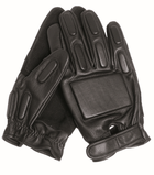 Рукавиці тактичні шкіряні L Чорні Mil-Tec Sec Handschuhe Leder L Schwarz (12501002-009-L) - зображення 1