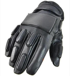 Рукавиці тактичні шкіряні M Чорні Mil-Tec Sec Handschuhe Leder M Schwarz (12501002-008-M) - изображение 3