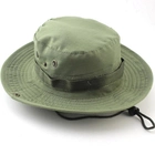 Панама захисний капелюх тактичний для ЗСУ, полювання, риболовлі Олива - зображення 3