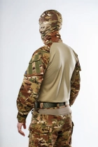 Летняя тактическая рубашка UBACS мультикам камуфляж, размер L - изображение 4