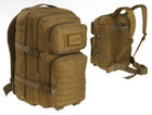 Тактичний рюкзак MIL-TEC Tactical Assault 36 літрів штурмовий рюкзак Койот - зображення 3
