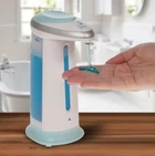 Автоматический сенсорный дозатор диспансер для жидкого мыла Magic Soap 300 мл White