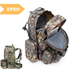 Тактический военный рюкзак XPRO 4 в 1 Камуфляж (GR- 169_885) - изображение 2