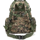Тактичний військовий рюкзак XPRO 4 в 1 Камуфляж (GR-169_885) - зображення 6