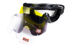 Защитные очки Global Vision Wind-Shield 3 lens KIT Anti-Fog, три сменных линзы - изображение 3
