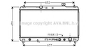 Радиатор охлаждения CAMRY 22i AT 96-01 пр-во AVA Ava (TO2236)