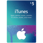 Подарочная карта iTunes Apple / App Store Gift Card 5 usd, US-регион