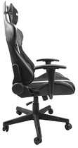 Fotel gamingowy Fury Gaming Chair Avenger XL 60 mm Black-White (NFF-1712) - obraz 6