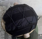 Чехол на каску кавер черный размер XL FAST, TOR, TOR-D - изображение 7