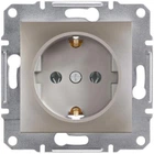Розетка с заземлением Schneider Electric Asfora Бронза EPH2900169