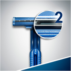 Jednorazowe maszynki do golenia (Razors) męskie Gillette Blue 2 10 szt. (7702018840755) - obraz 6