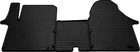 Резиновые коврики NISSAN Primastar (2002-2016) (1plus2) (3 шт)- STINGRAY - на Ниссан Примастар