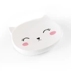 Мильниця МВМ MY HOME Cute cat Біла (BA-20 WHITE)