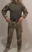 Жіночі тактичні військові штани Attack Хакі 48 - зображення 1