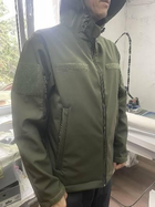 Куртка тактическая Attack демисезонная Softshell Мультикам 46 - изображение 3