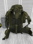 Тактичний Рюкзак Mil-Tec Ranger 75л 35х20х70см Олива/Зелений з Дощовиком - зображення 7