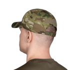 CamoTec бейсболка тактическая TACTIC TWILL 50/50 Multicam, полевая кепка, армейская кепка мультикам, бейсболка - изображение 3
