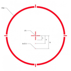 Приціл коліматорний SIG Optics ROMEO4H RD, BALLISTIC CIRCLE QUADPLE, 0.5 MOA ADJ, GRAPHITE - зображення 5