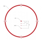 Коліматорний приціл Sig Optics ROMEO8H BALLISTIC CIRCLE DOT, 0.5 MOA ADJ, BLACK - зображення 3
