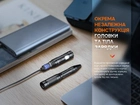Fenix T6 тактична ручка з ліхтариком синя - изображение 8