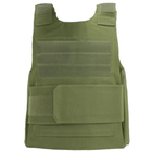 Жилет тактичний плитоноска / розвантаження універсальний Tactical Vest A48 оливковий - зображення 1
