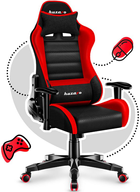 Fotel gamingowy huzaro HZ-Ranger 6.0 Red Mesh - obraz 4